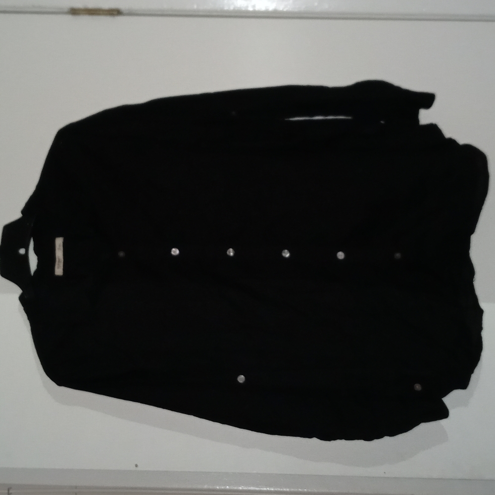 Old Navy Sheer Button Blouse